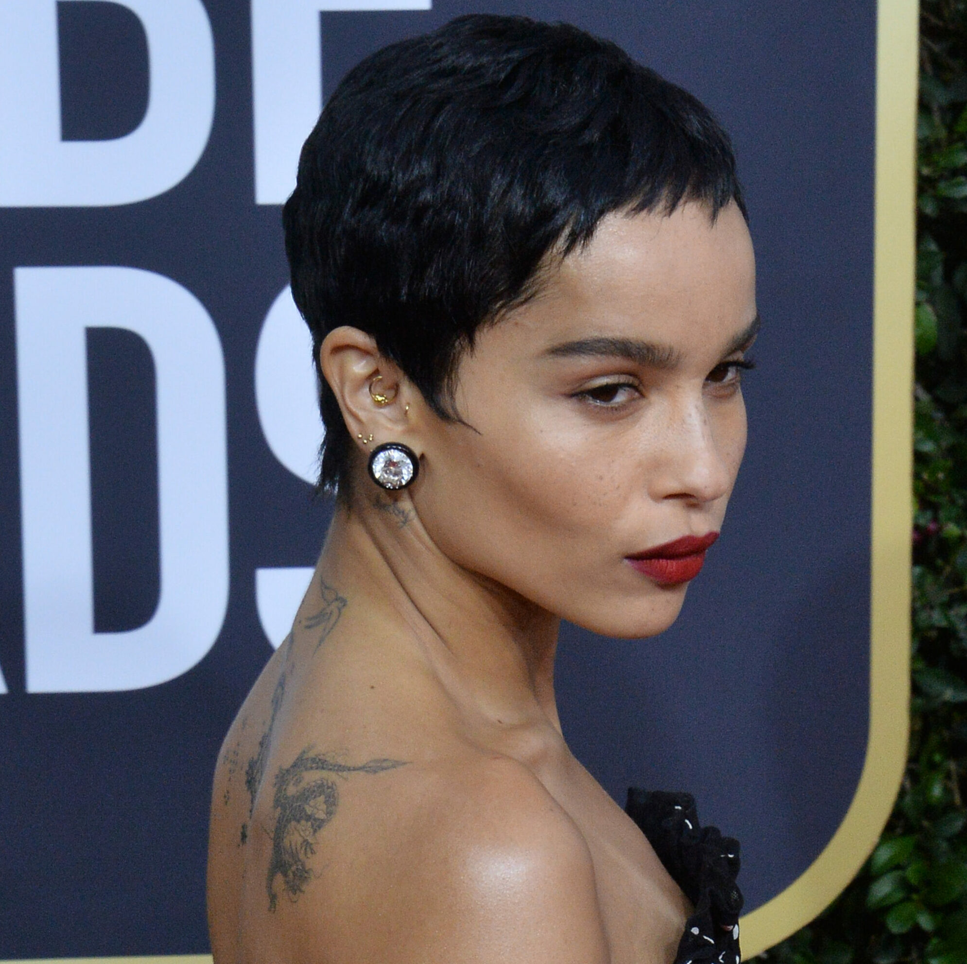 Zoe Kravitz attends the 77th annual Golden Globe Awards