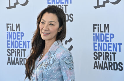 Michelle Yeoh at the Film Independent Spirit Awards in Santa Monica