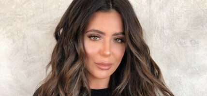 Brielle Biermann poses for the camera.