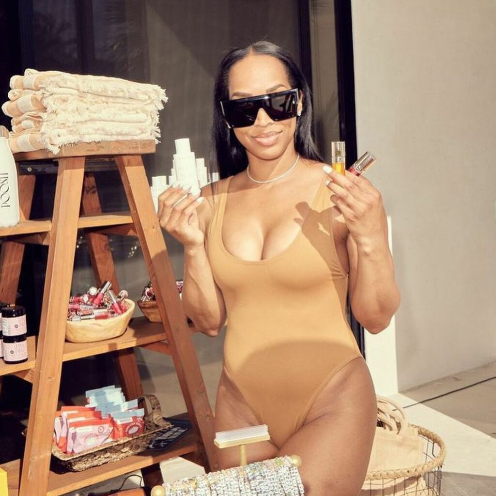 Malika Haqq posing.