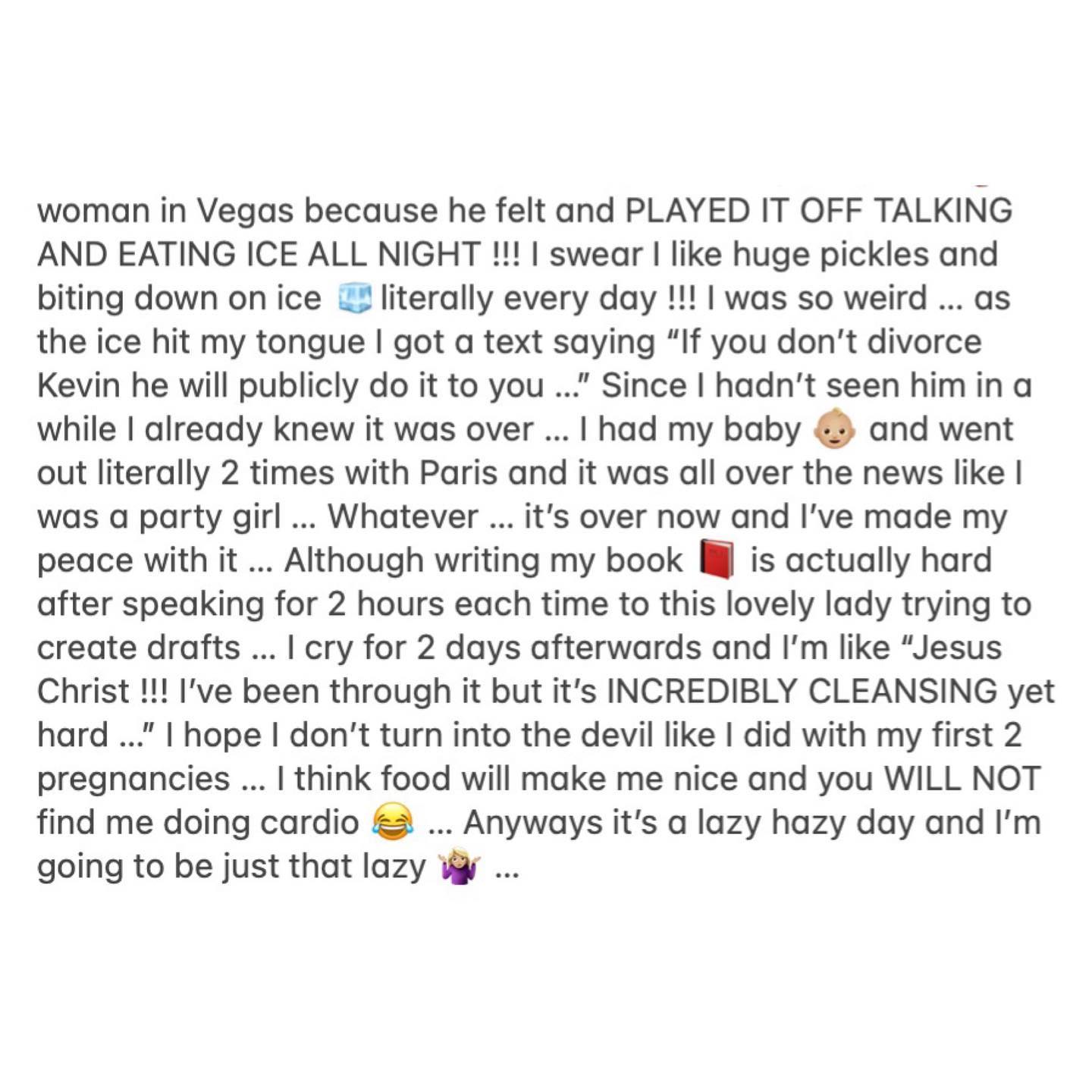 Britney Spears April 21 post