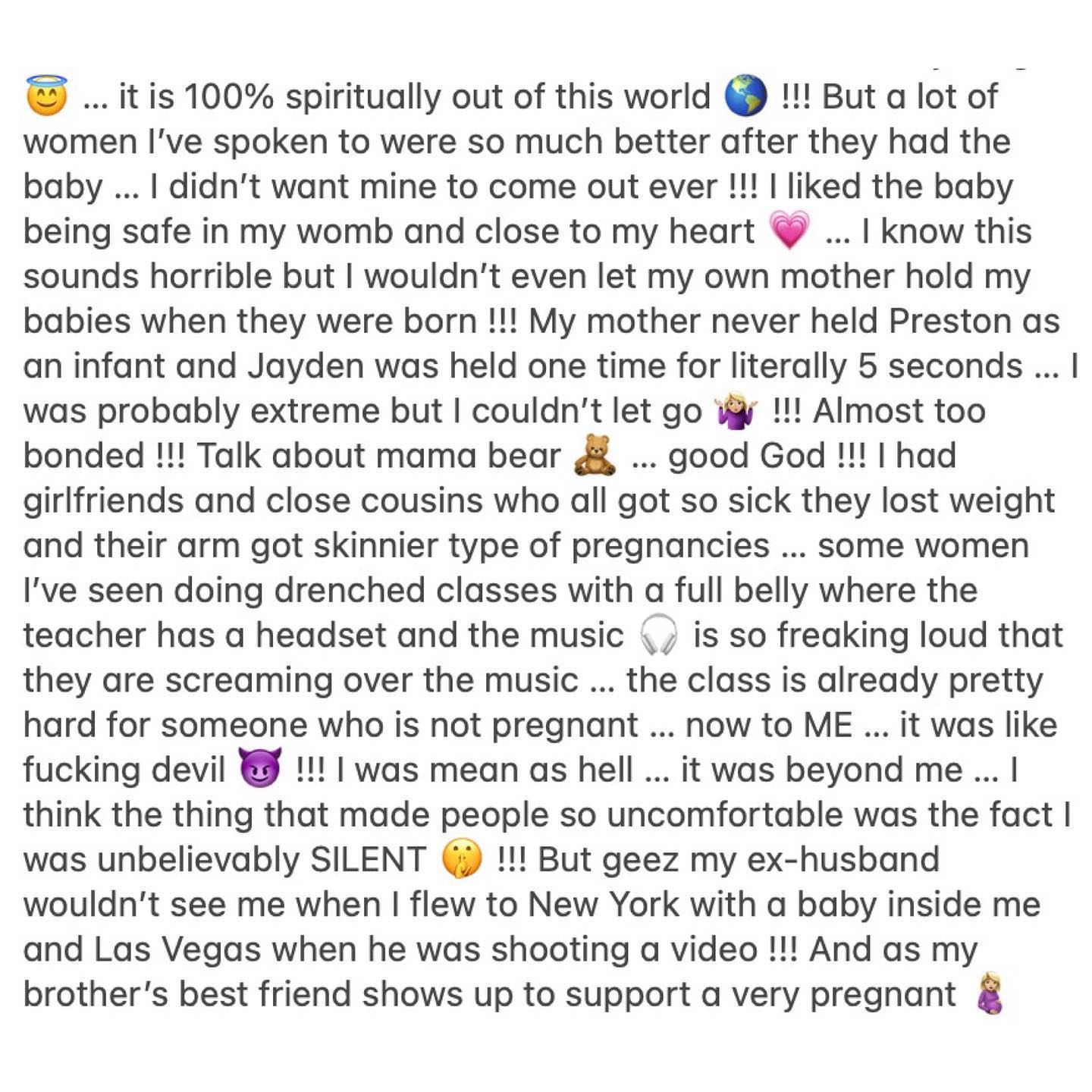 Britney Spears April 21 post