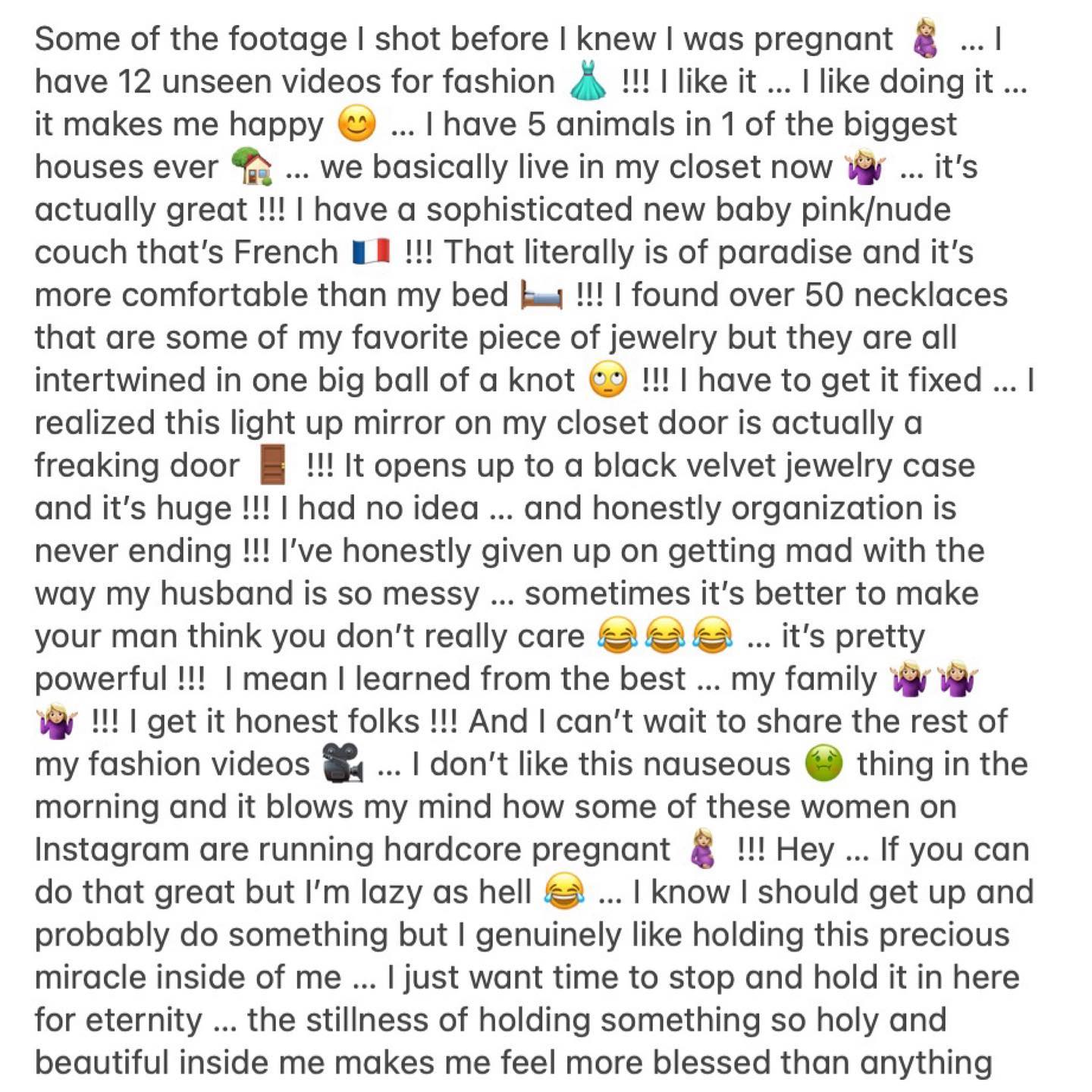 Britney Spears April 21 post