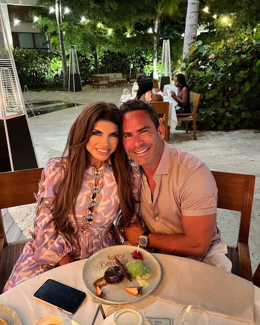 Teresa Giudice and Luis Ruelas smiling.