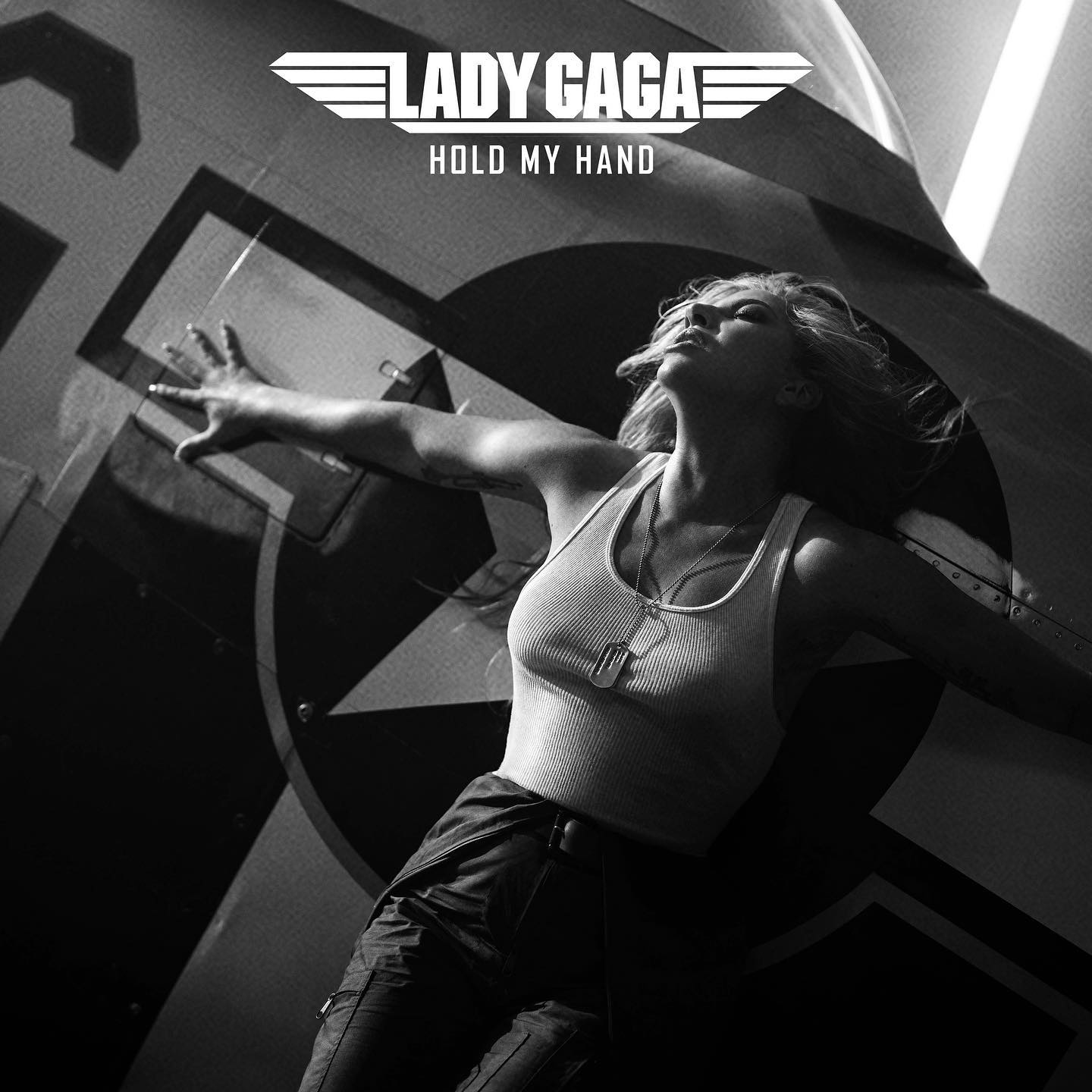 Lady Gaga cover art for Hold My Hand 