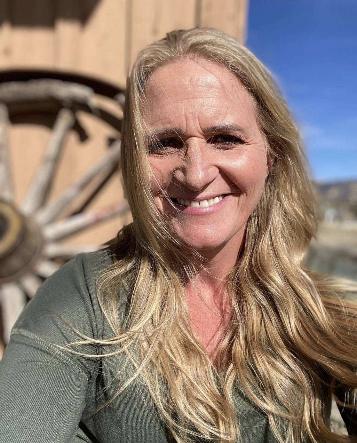 Christine Brown's post on her Instagram page