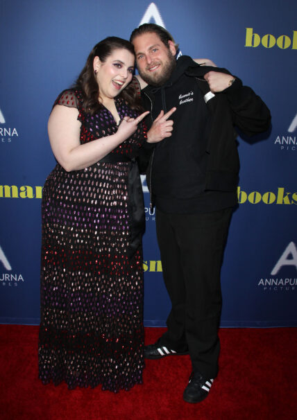Booksmart Premiere - Los Angeles. 13 May 2019 Pictured: Beanie Feldstein, Jonah Hill.