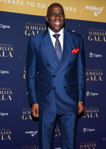 Magic Johnson at the 29th Annual Achilles Gala