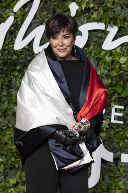 Kris Jenner at The Fashion Awards 2021