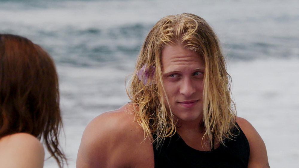 Taylor Patrick looking at Ash