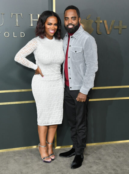 Kandi Burruss & Todd Tucker at Apple' TV's "Truth Be Told" Los Angeles Premiere