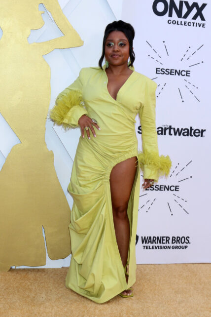 Quinta Brunson at the ￼ESSENCE 15th Anniversary Black Women In Hollywood Awards