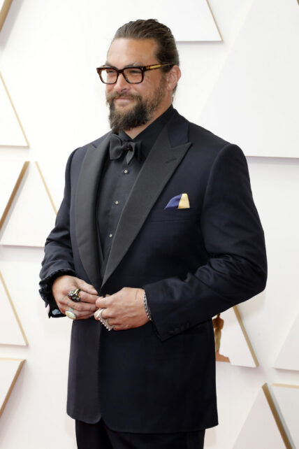 Jason Momoa at the 94th Academy Awards