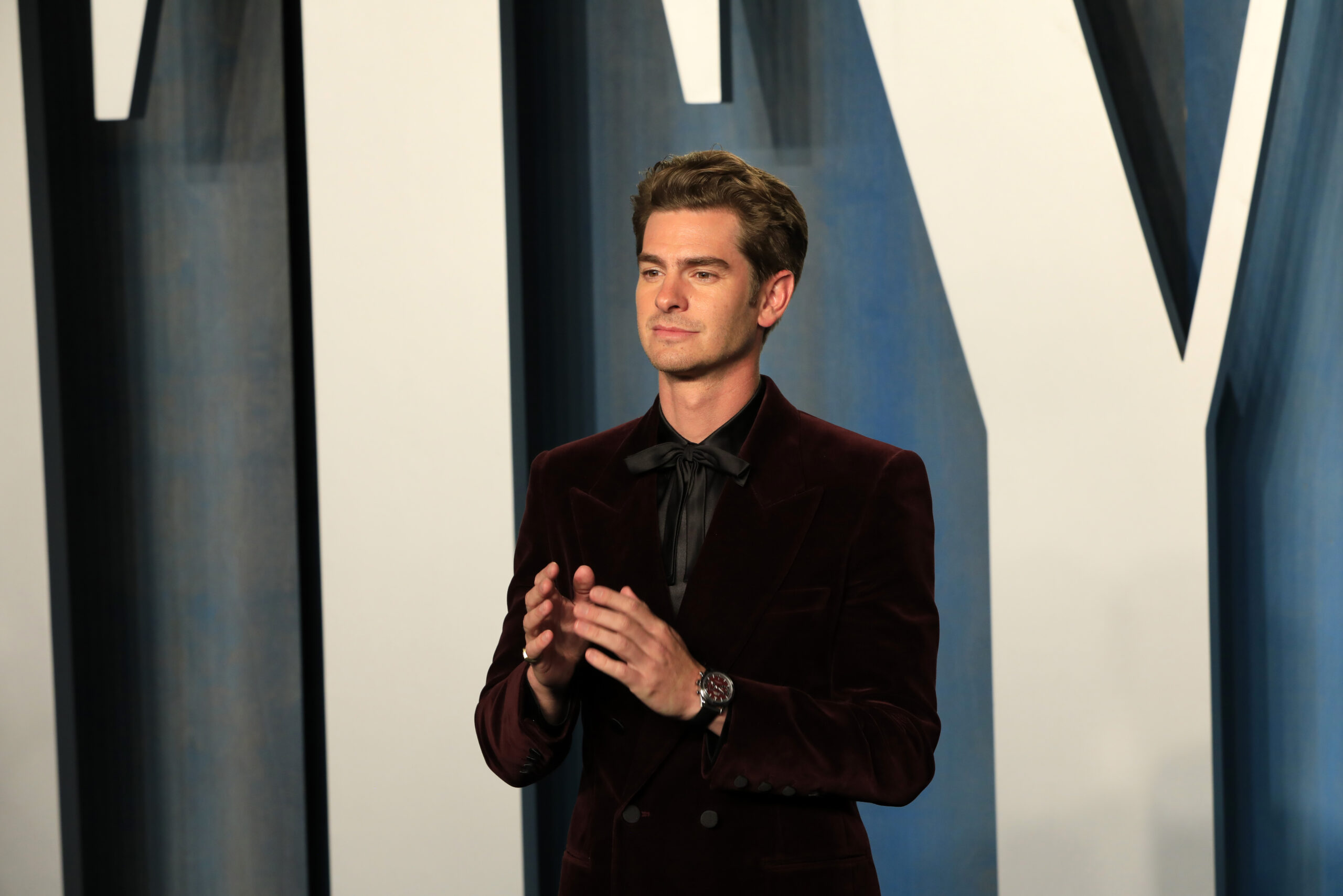 Andrew Garfield at 2022 Vanity Fair Oscar Party