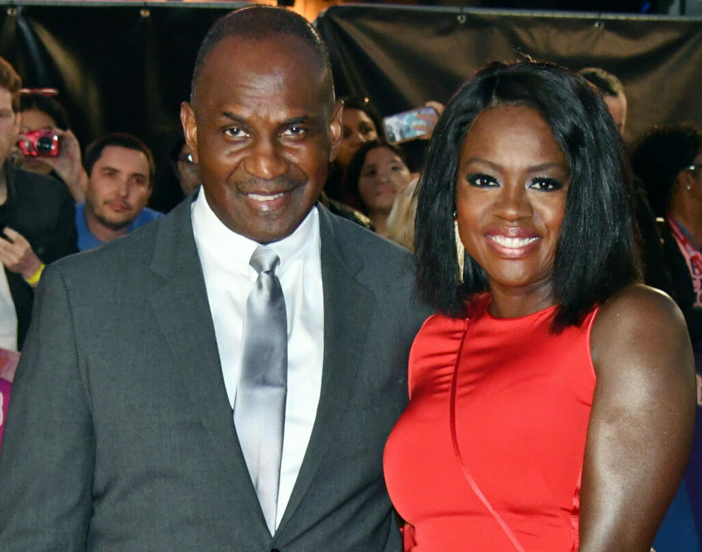 Viola Davis and Husband at Widows premiere in London