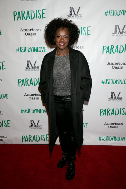 Viola Davis attends the West Coast Premiere of their produced play Paradise