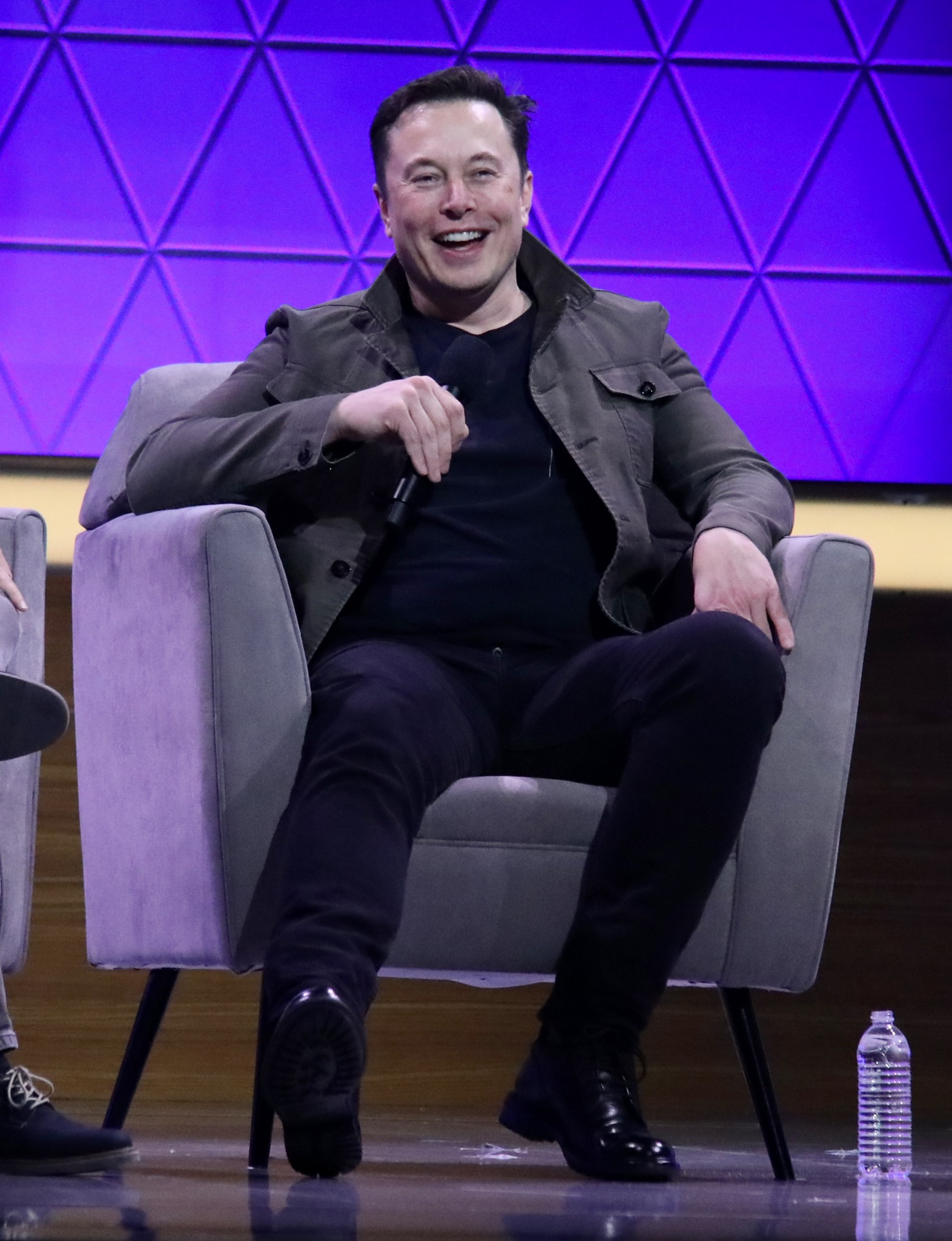 Elon Musk discusses tech topics on panel with Todd Howard at E3 2019 Expo