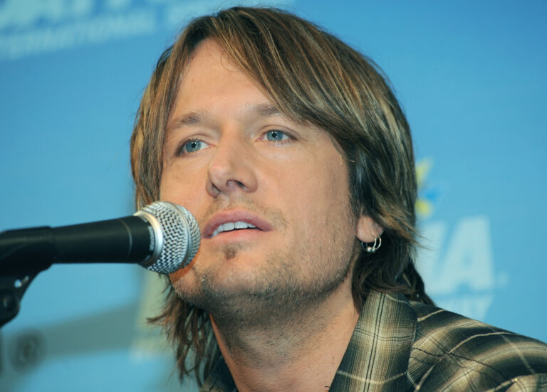 Country music singer Keith Urban performs at Daytona 500 Pre Race show at Daytona International Speedway