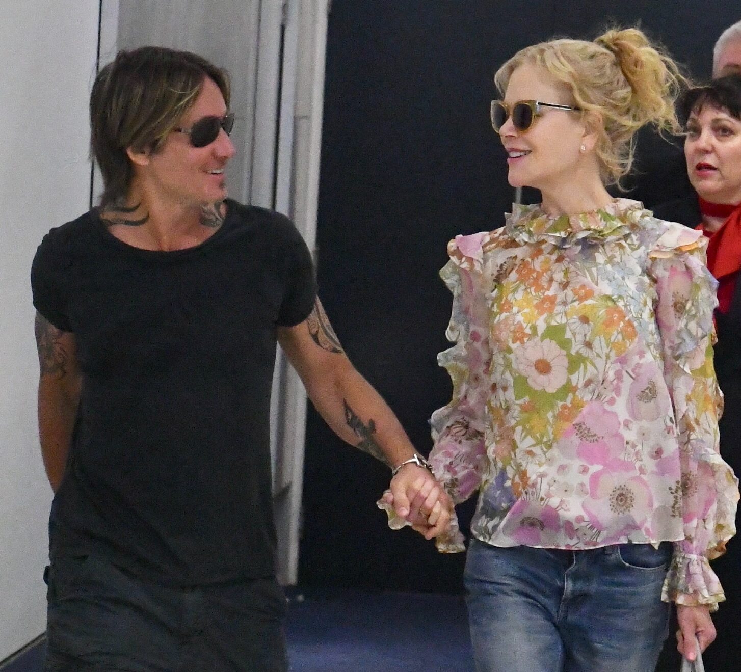 Keith Urban meets Nicole Kidman at the airport in Sydney