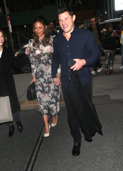 Nick and Vanessa Lachey sighting in New York City
