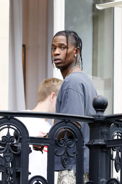 Travis Scott is shooting for Christian Dior while Paris Fashion week