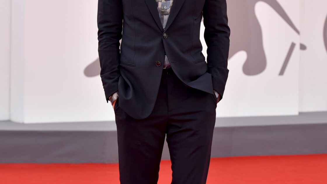 Chase Stokes attends the red carpet of the movie Dune during the 78th Venice International Film Festival