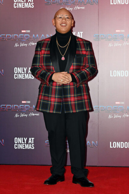 Jacob Batalon Spider-Man No Way Home photocall London UK