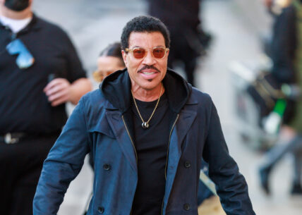 SInger Lionel Richie at Kimmel