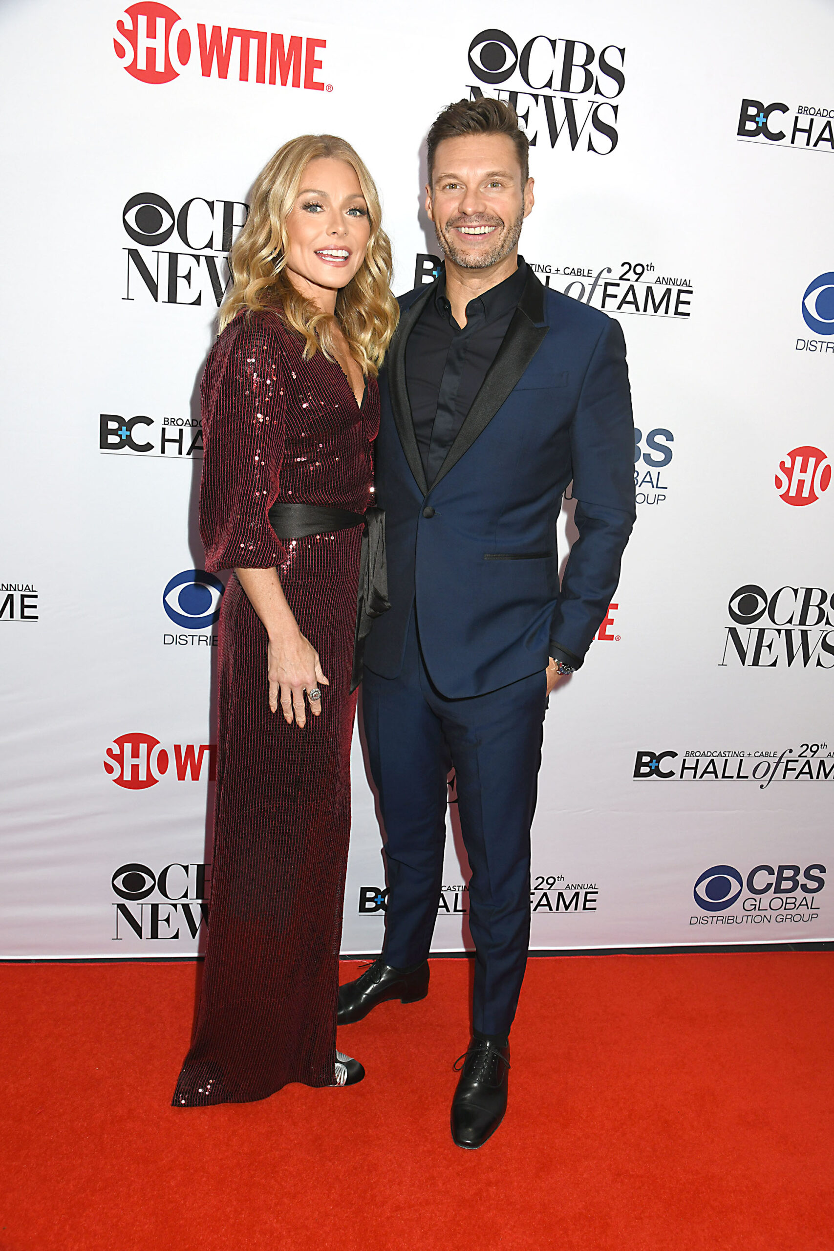 Kelly Ripa and Ryan Seacrest