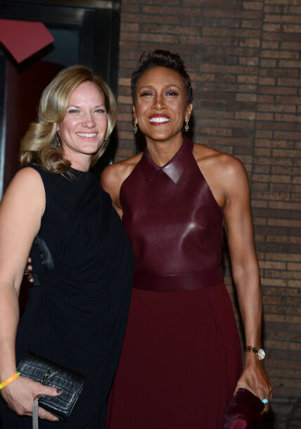 Robin Roberts and partner Amber Laign