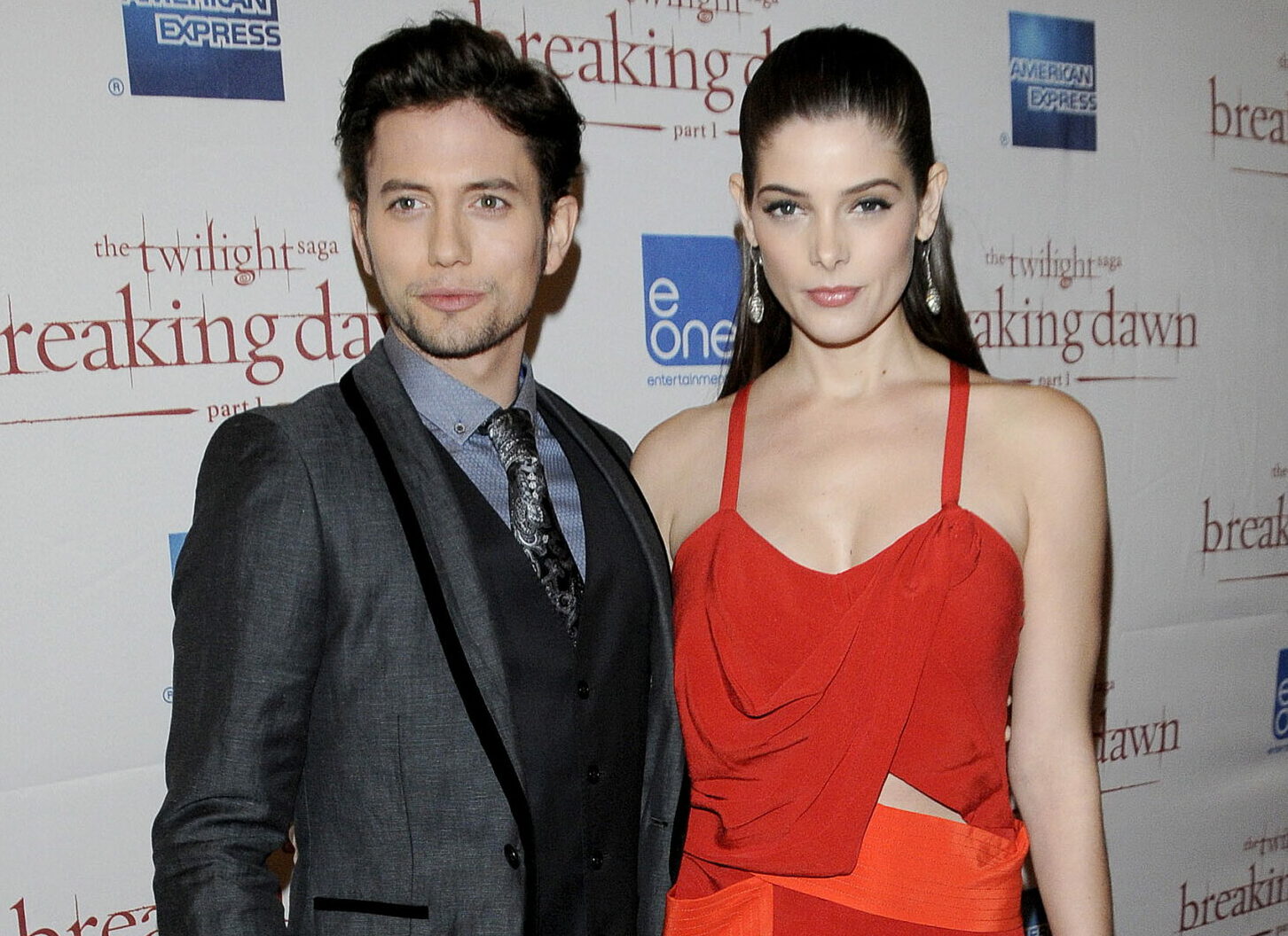 Jackson Rathbone and Ashley Greene Canadian Premiere of 'The Twilight Saga: Breaking Dawn - Part 1' at the Elgin Theatre