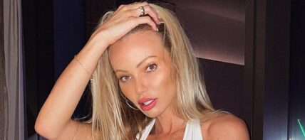 Abby Dowse posing for the camera.