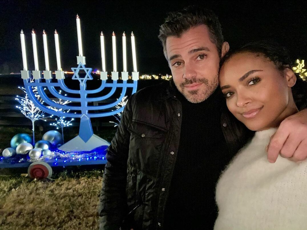 Kat Graham With Fiance Darren Genet on Instagram 