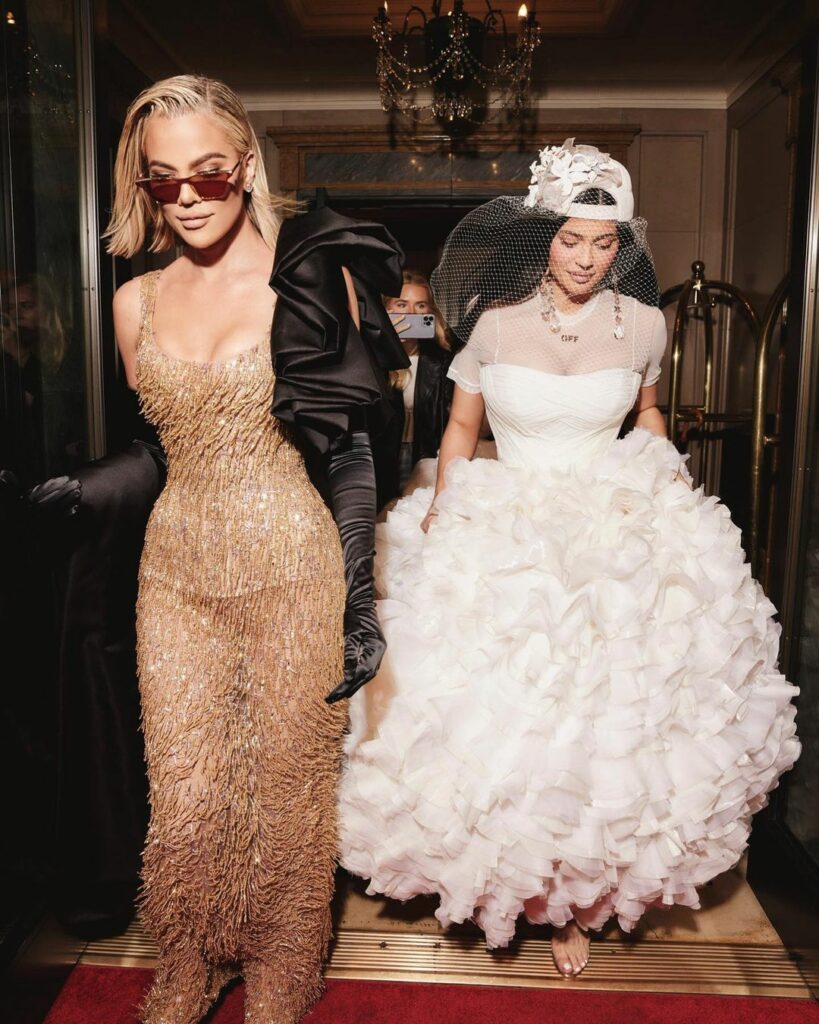 Kylie Jenner & Khloe Kardashian attend Met Gala