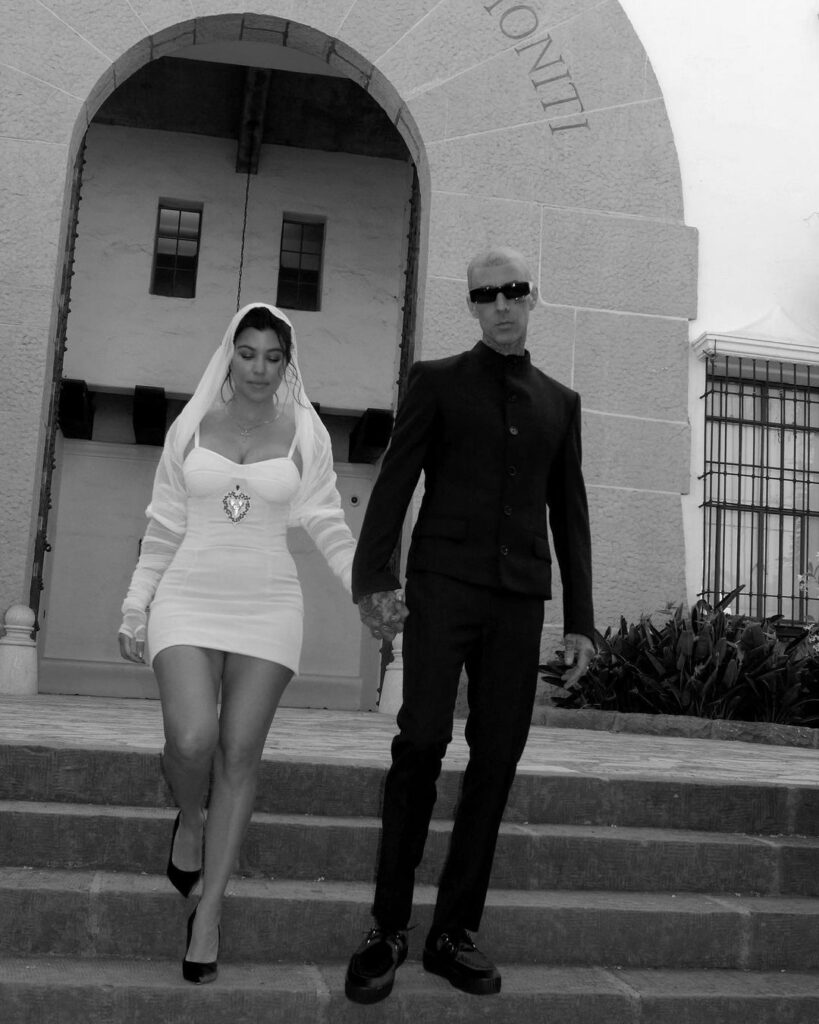 Kournney Kardashian trolled for her wedding dresses