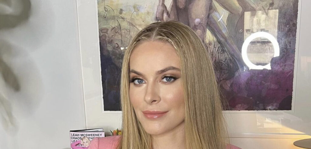 Leah McSweeney promoting Chaos Theory