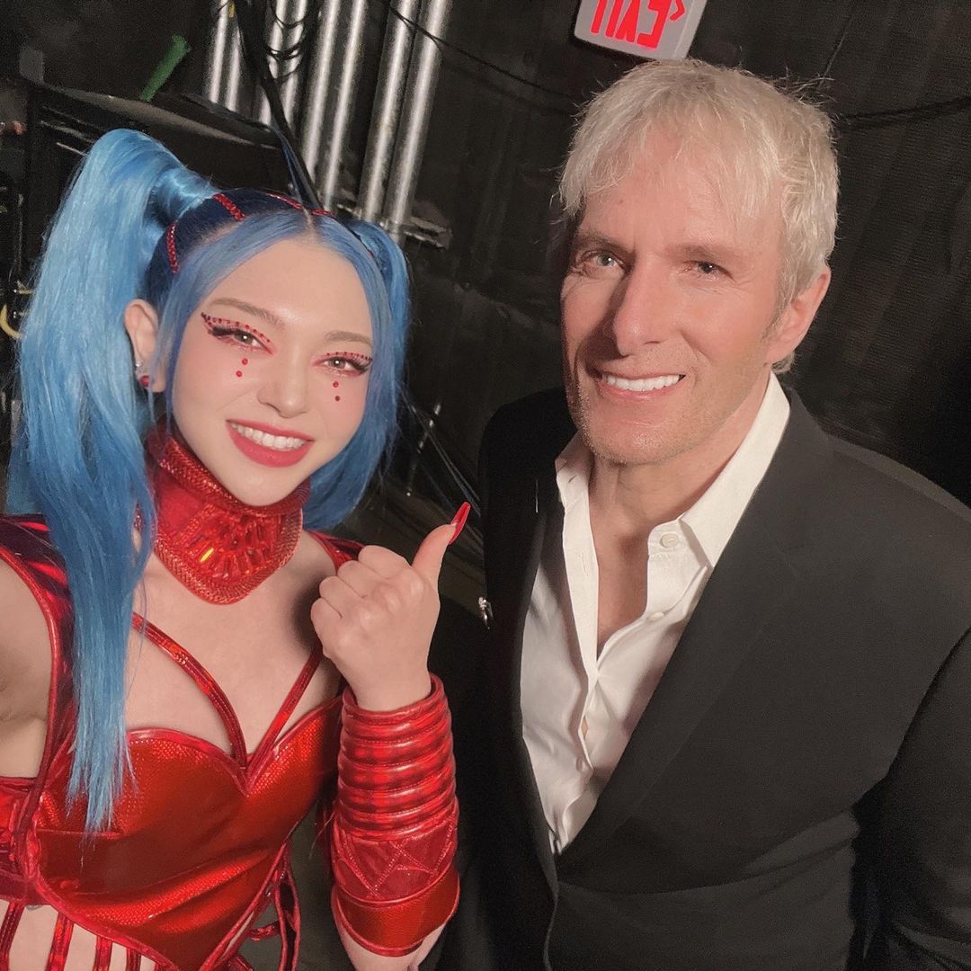 Alexa and Michael Bolton