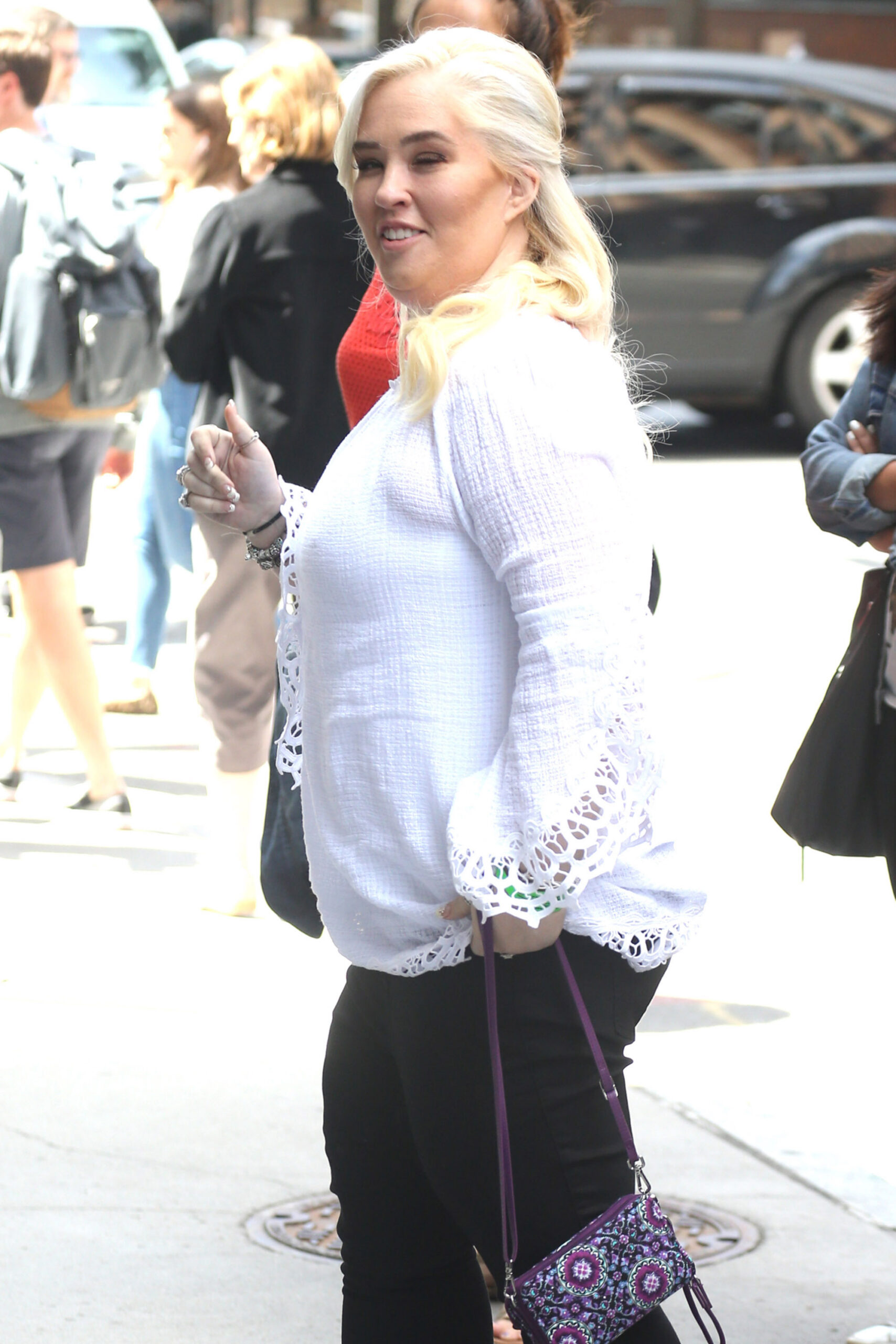 Mama June at Build Series in New York City