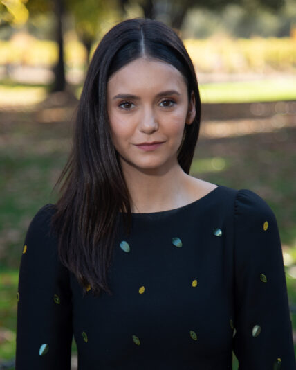Nina Dobrev attends Napa Valley Film Festival at the Charles Krug Winery in St. Helena, California, United States on Sunday, November 17, 2019.