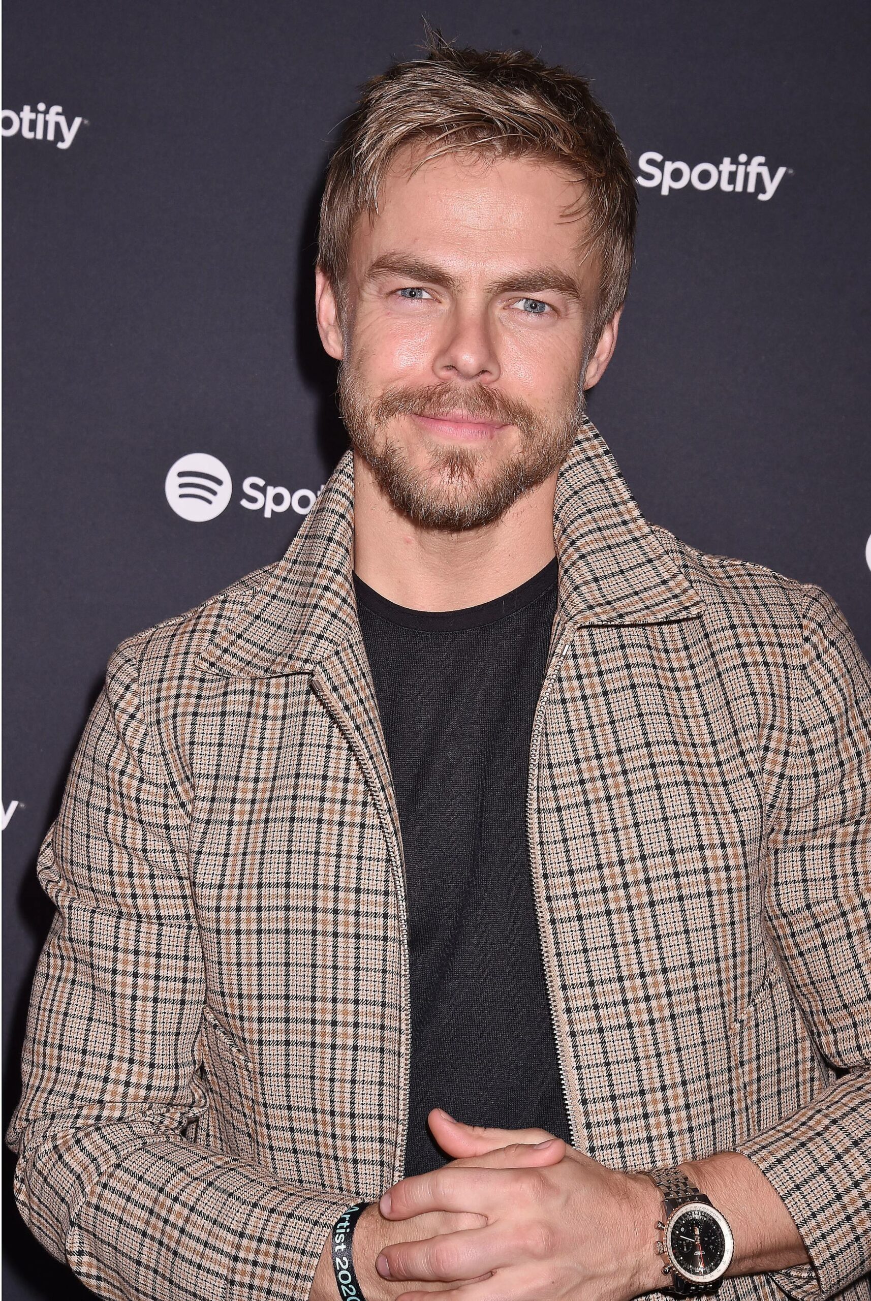 Derek Hough at Spotify Best New Artist 2020 Party