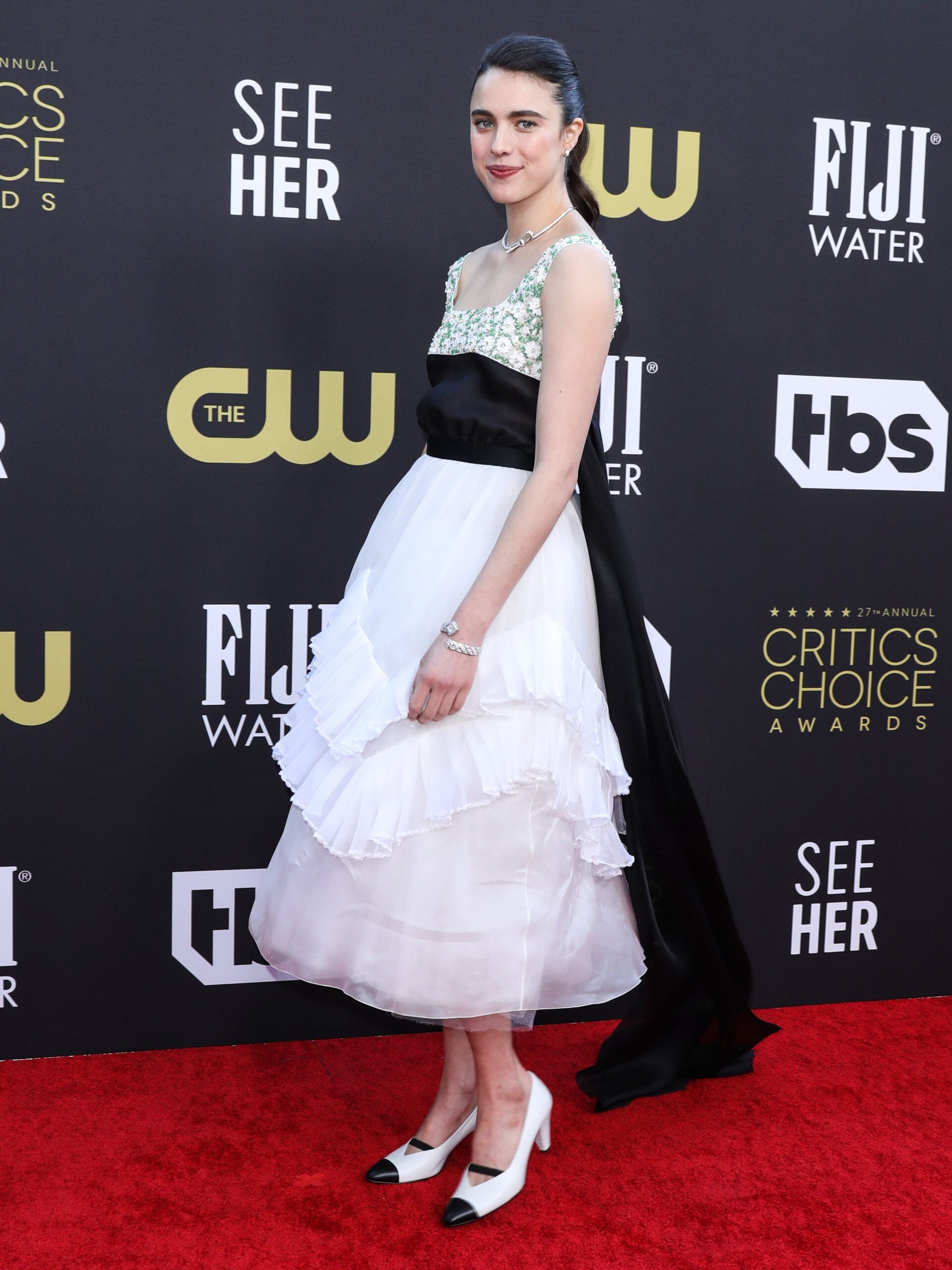 27th Annual Critics' Choice Awards held at the Fairmont Century Plaza Hotel on March 13, 2022 in Century City, Los Angeles, California, United States. 13 Mar 2022 Pictured: Margaret Qualley.