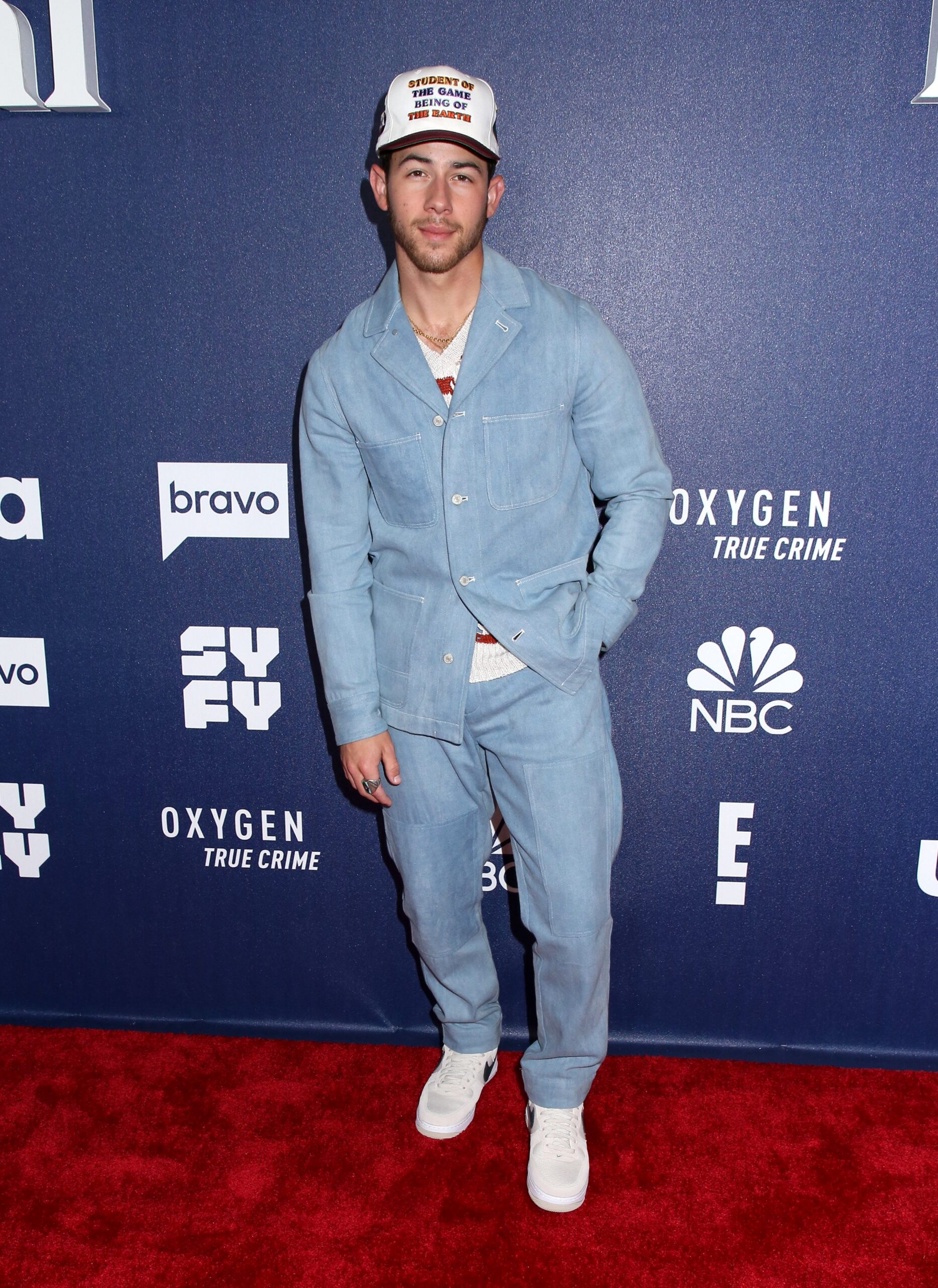 Nick Jonas attending the NBCUniversal 2022 Upfront held at The Mandarin Oriental Hotel on May 16, 2022 in New York City, NY ©Steven Bergman/AFF-USA.COM. 16 May 2022 Pictured: Nick Jonas.