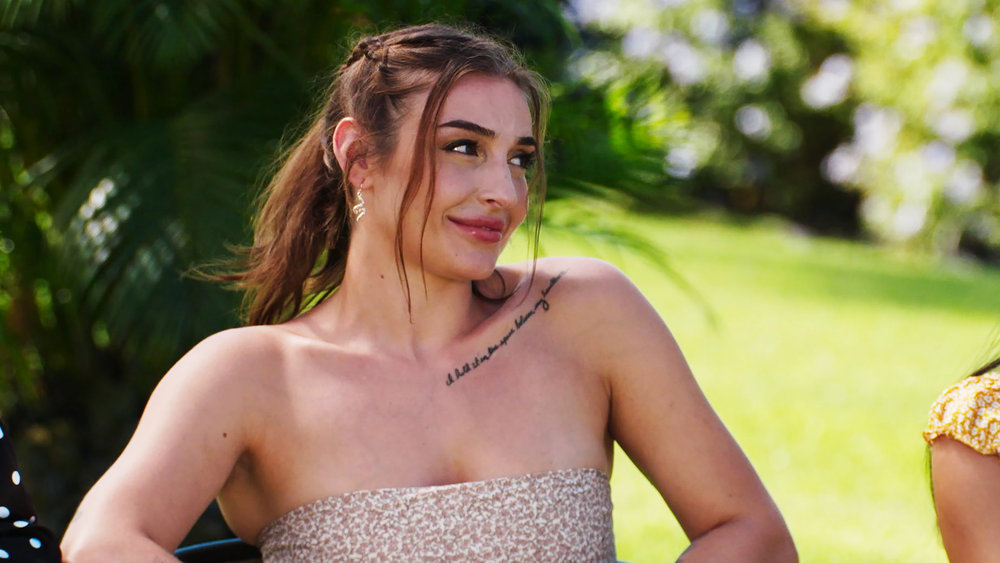 TEMPTATION ISLAND -- “Big Decisions?” Episode 409 -- Pictured in this screengrab: Ash Lamiroult -- (Photo by: USA Network)