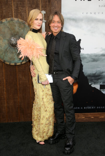 Nicole Kidman, Keith Urban. Los Angeles Premiere Of "The Northman" held at The TCL Chinese Theatre.