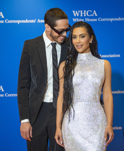 Kim Kardashian and Pete Davidson at 2022 White House Correspondents Dinner