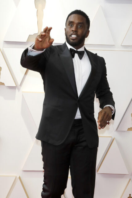 Sean Combs at the 94th Academy Awards at Dolby Theater on March 27, 2022 in Los Angeles