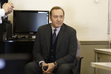 Kevin Spacey appears in court for arraignment
