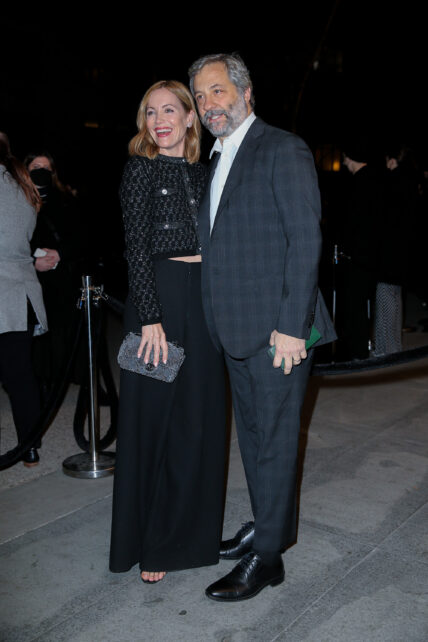Leslie Mann and Judd Apatow