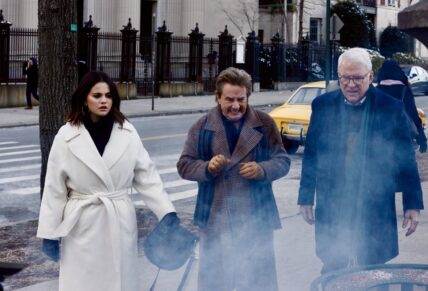 Selena Gomez Steve Martin Martin Short filming Only Murders in NYC