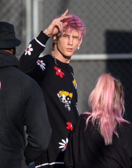 Machine Gun Kelly gets naked on Instagram